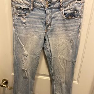 American Eagle Artist Crop Jeans